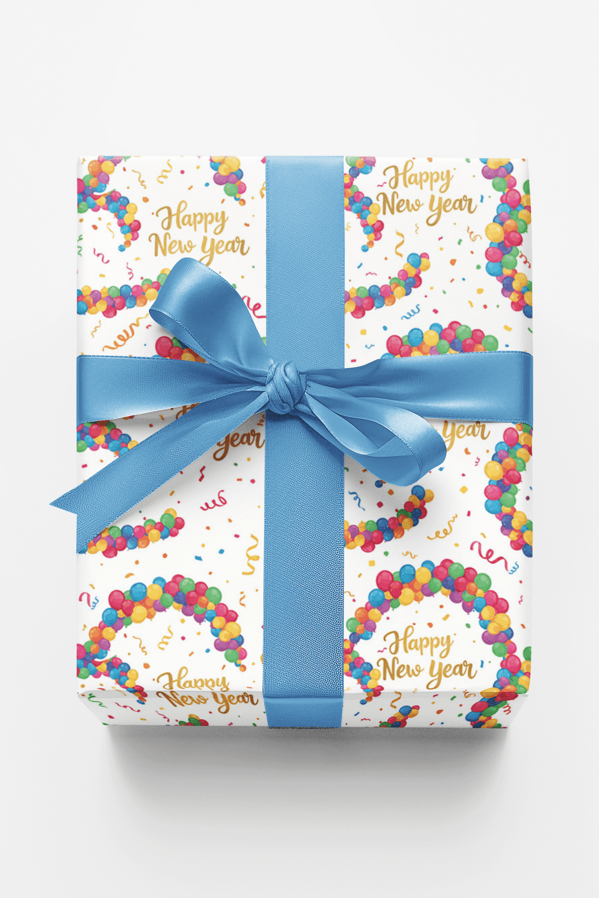 Festive New Year Wrapping Paper