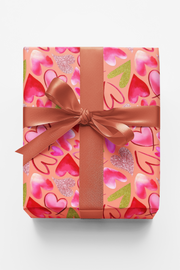 Mixed Hearts Light Salmon