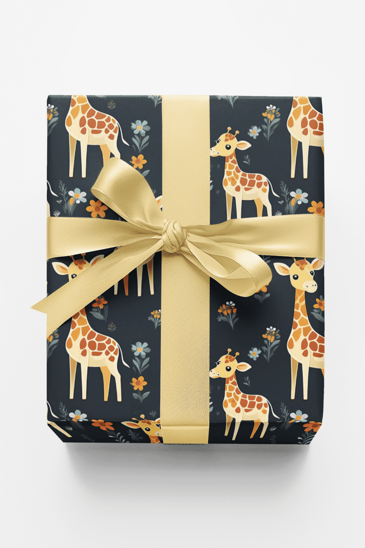 Charming Giraffes Wrapping Paper