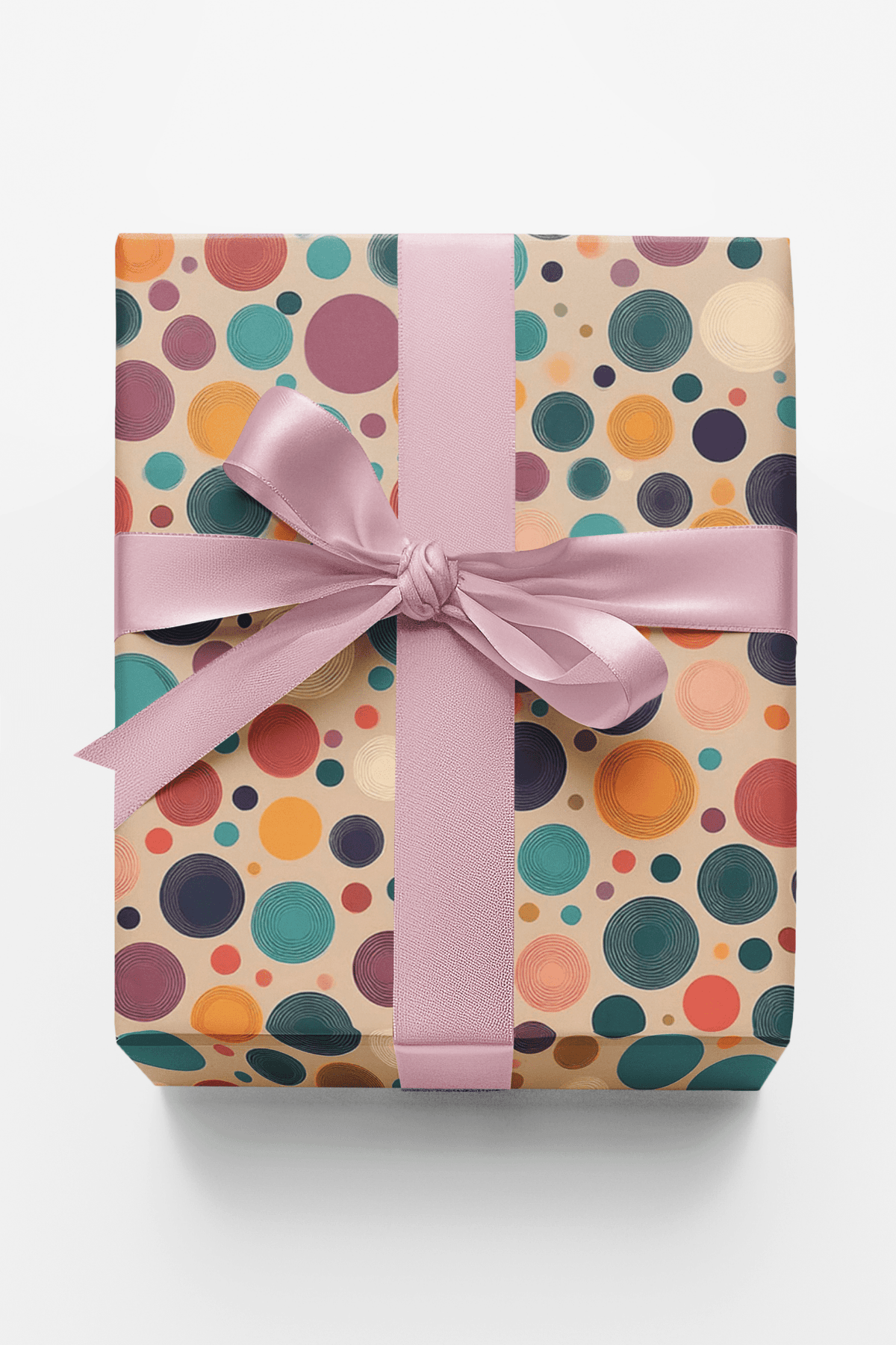 Retro Rhapsody Dots Wrapping Paper