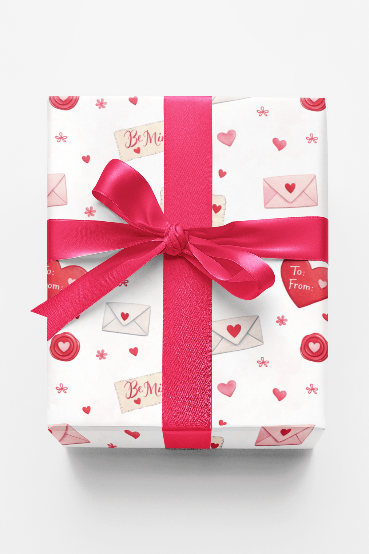 Secret Admirer Notes Wrapping Paper