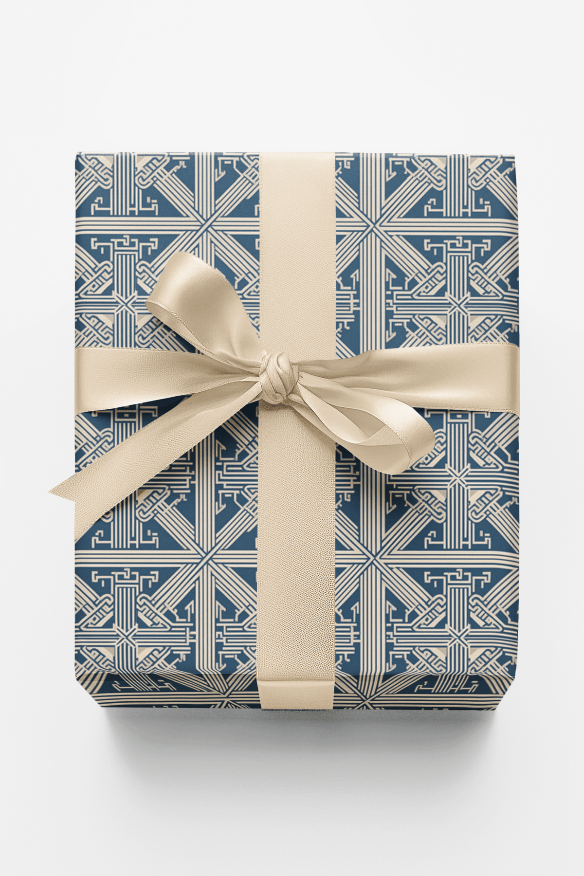 Greek Key Grace Wrapping Paper