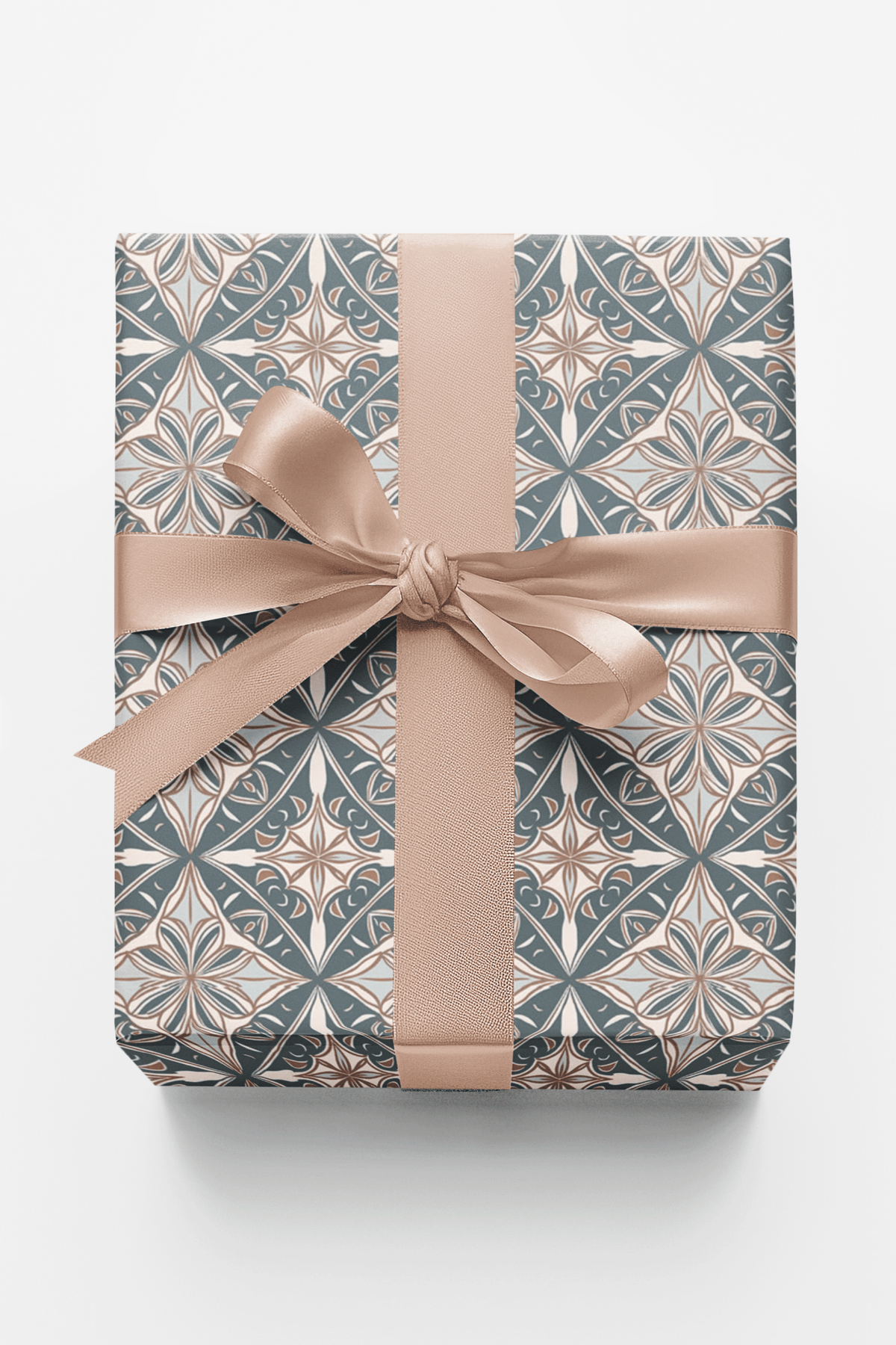 Imperial Lattice Wrapping Paper