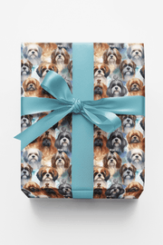 Festive Shih Tzu Frolic