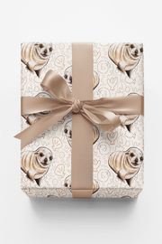 Sand Pup Wrapping Paper | Michelle Gilsey | Artist Corner
