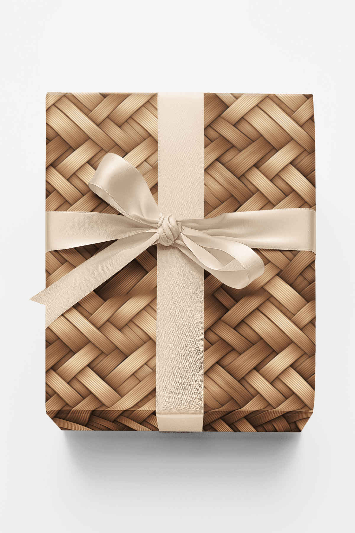 Rattan Weave Wrapping Paper