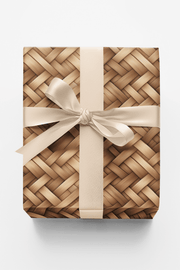 Rattan Weave Wrapping Paper