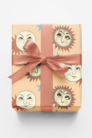 Sun And Moon Fun Wrapping Paper | Michelle Gilsey | Artist Corner