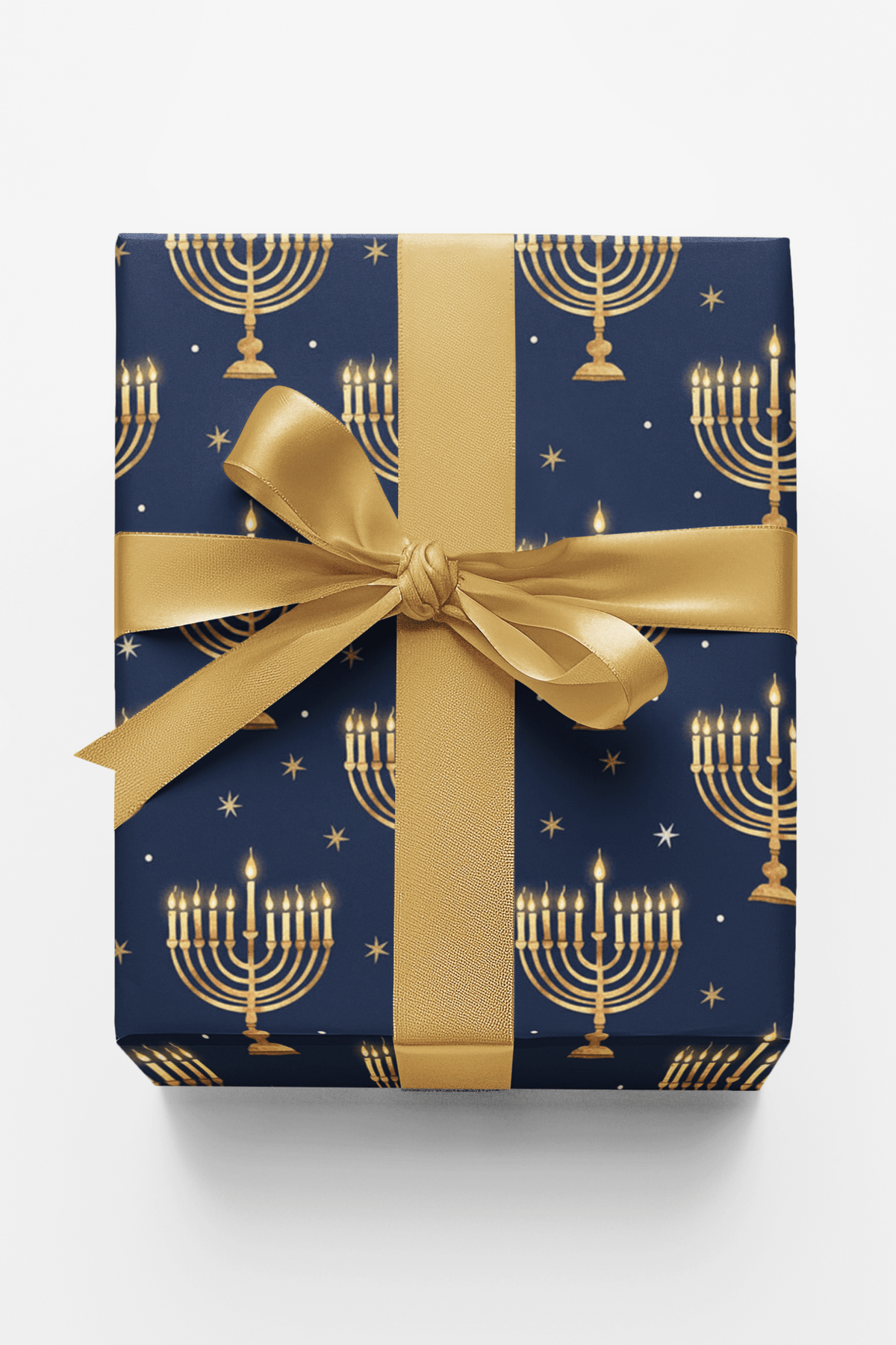 Menorah Glow Wrapping Paper