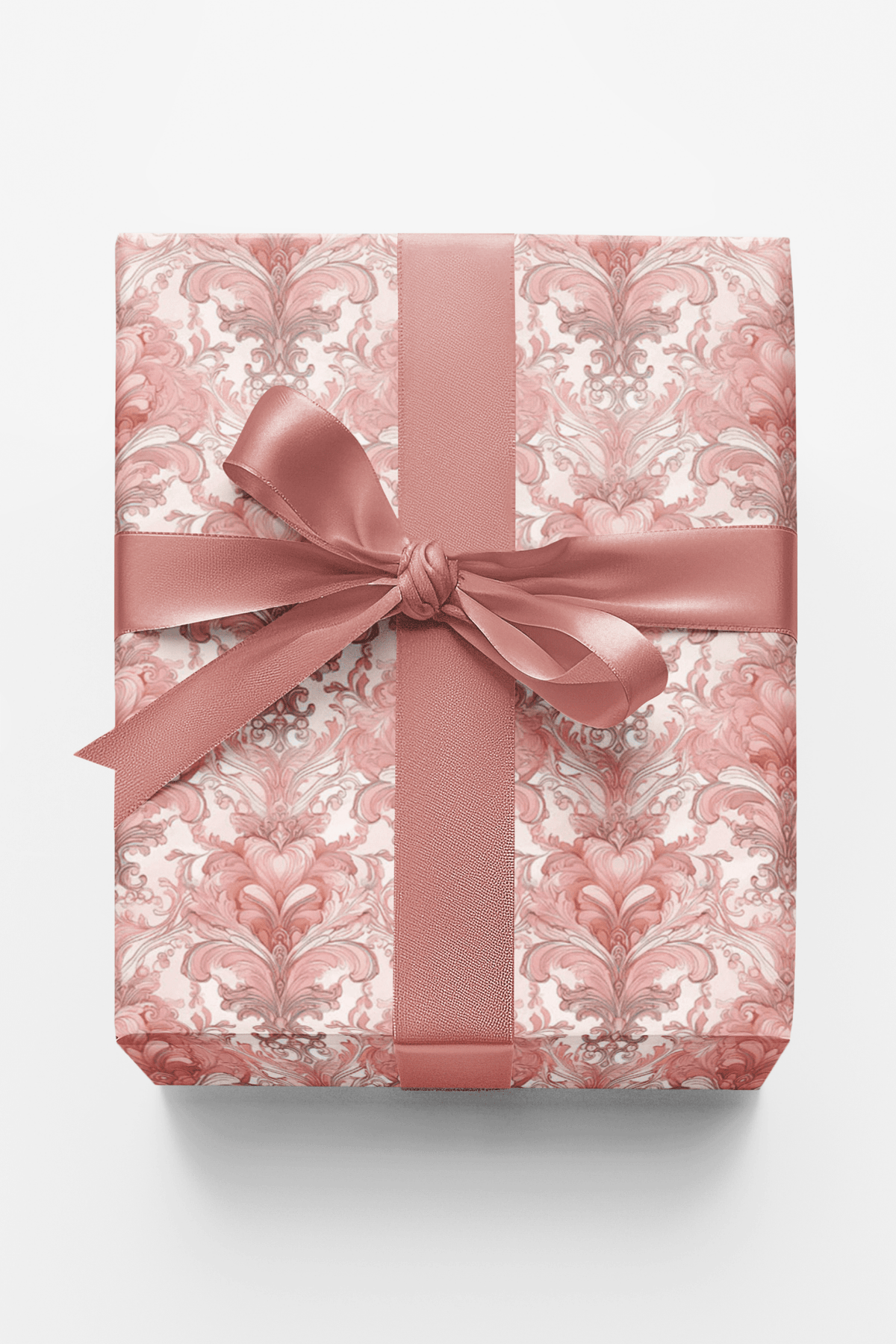 Pastel Baroque: Rosé Blush Wrapping Paper