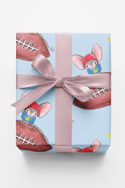 Star Of The Game Wrapping Paper | Michelle Gilsey | Artist Corner