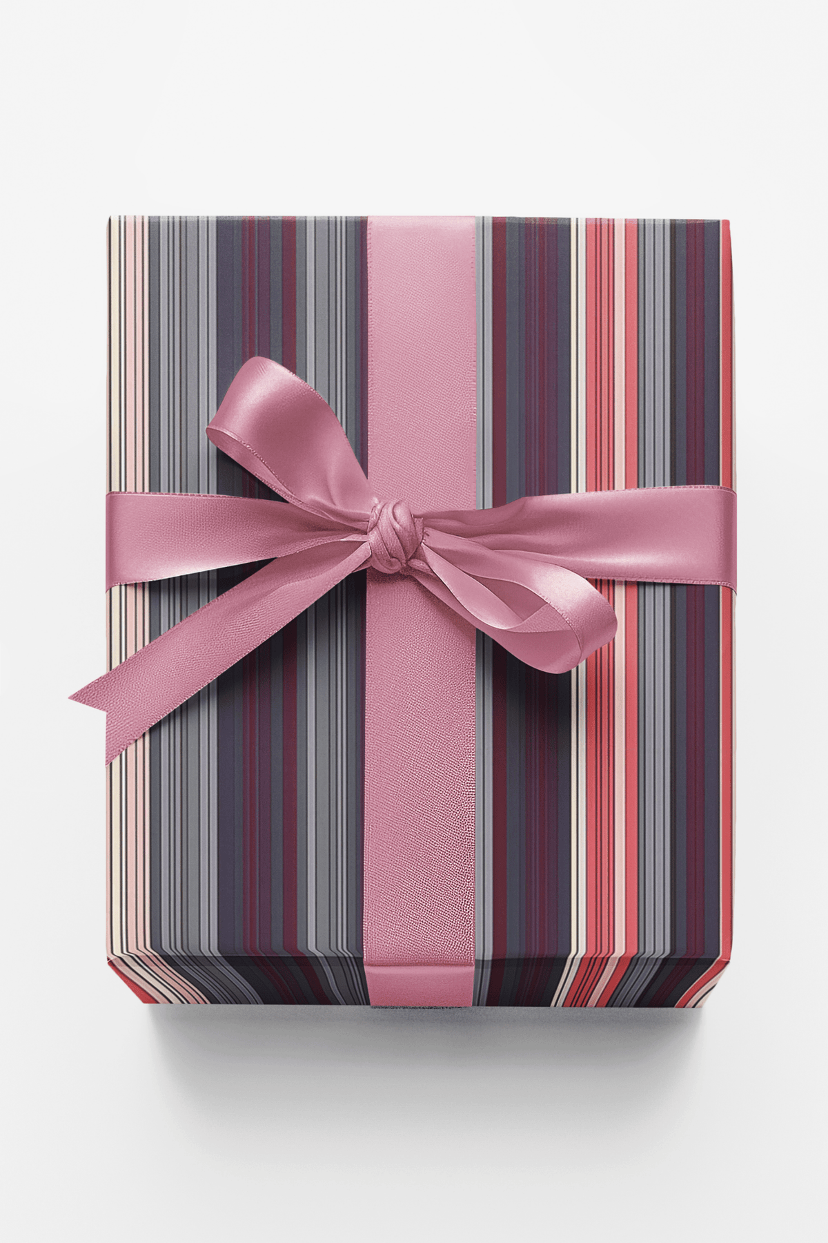 Pinstripe Poise Wrapping Paper