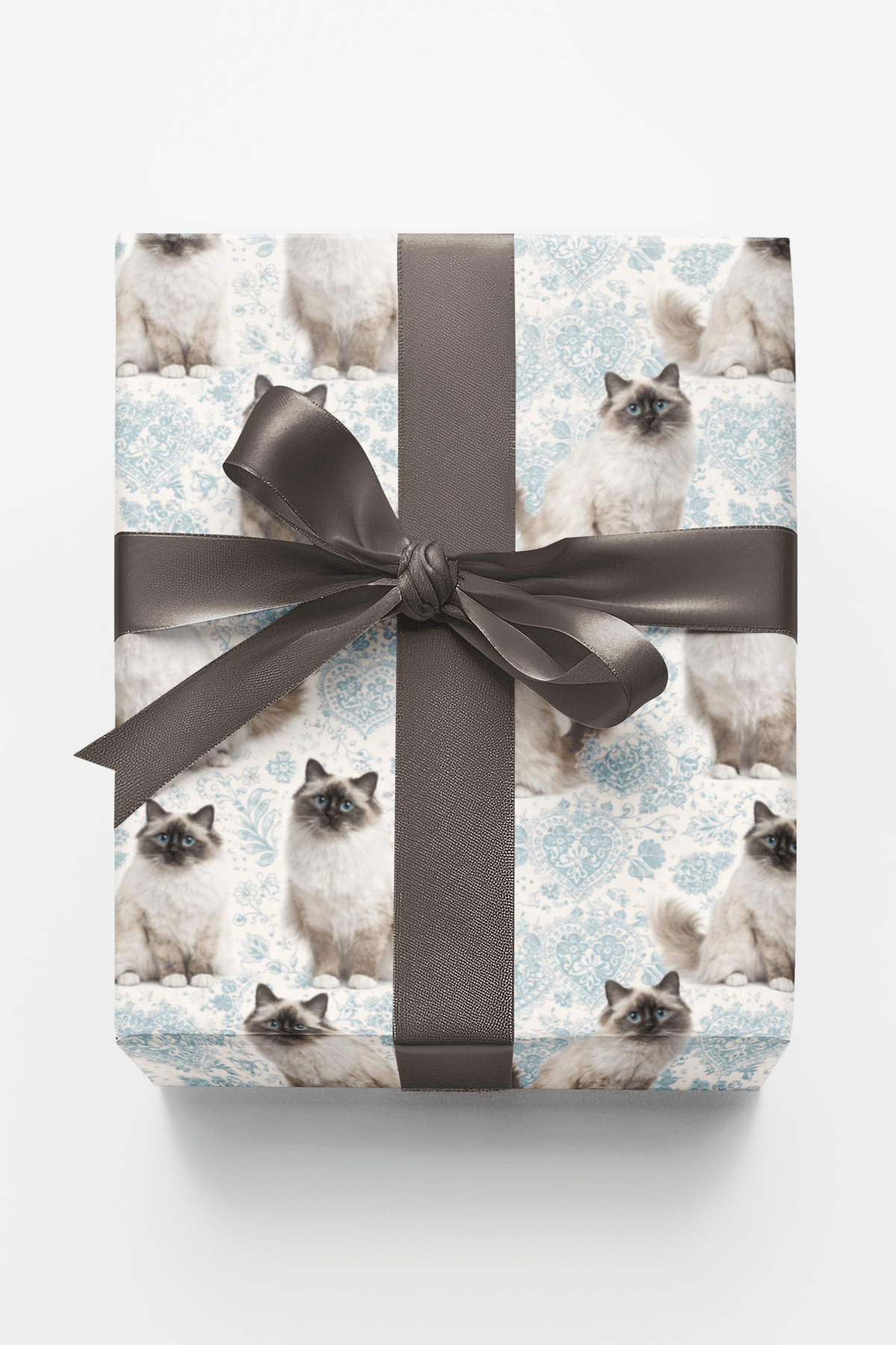 Birman Blue Elegance Wrapping Paper
