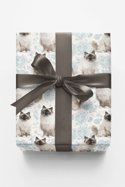 Birman Blue Elegance Wrapping Paper