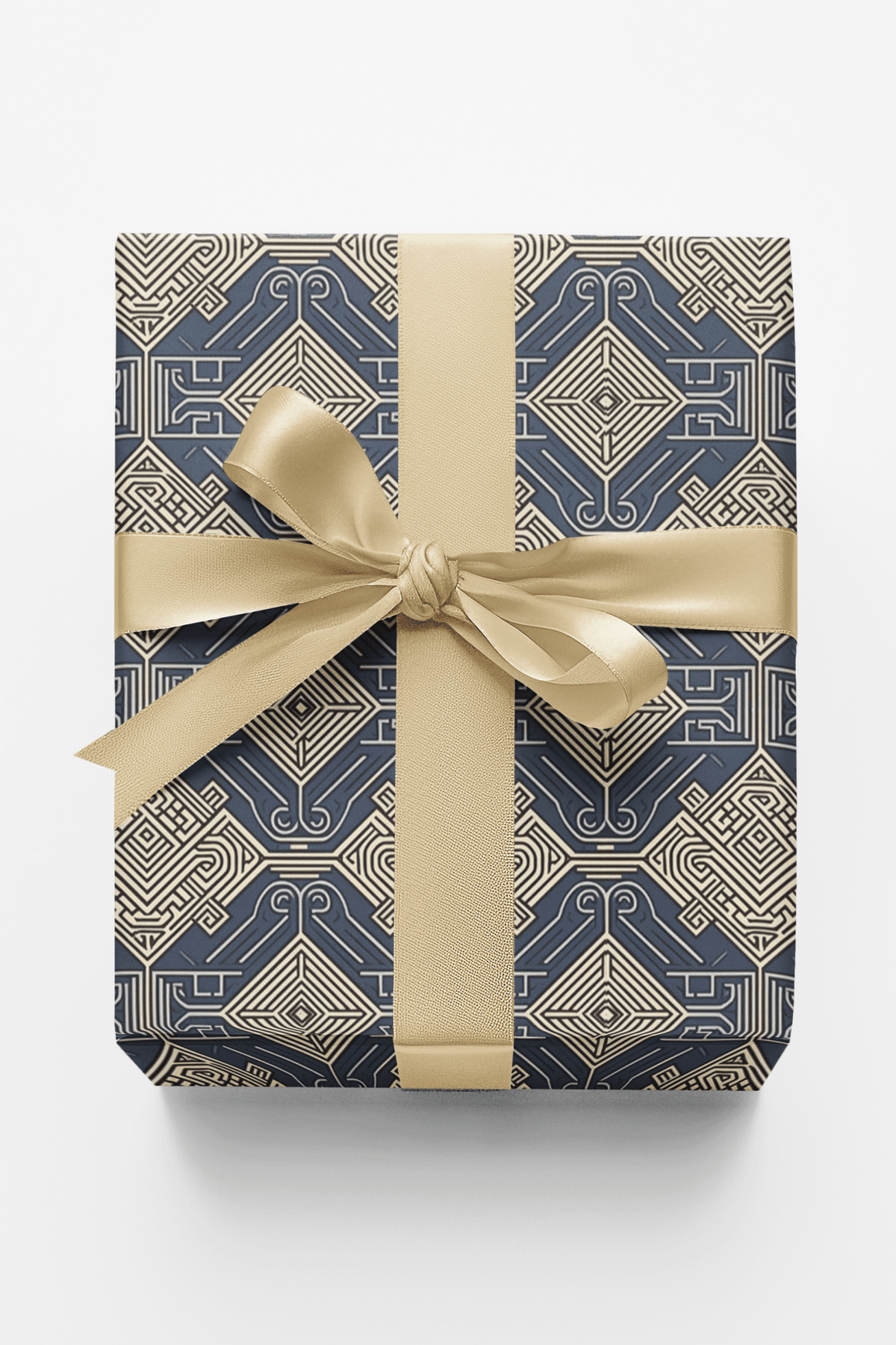 Deco Labyrinth Wrapping Paper