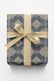 Deco Labyrinth Wrapping Paper
