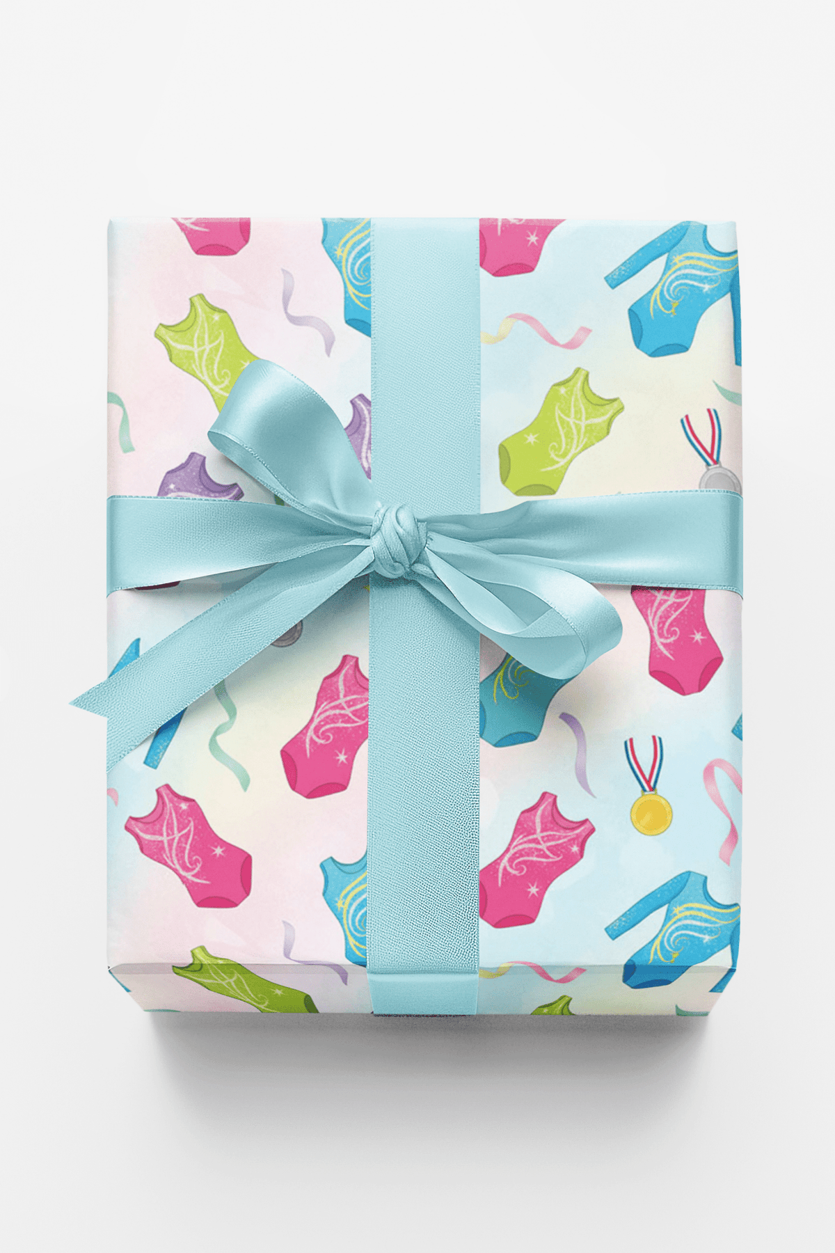 Rainbow Leotards Wrapping Paper