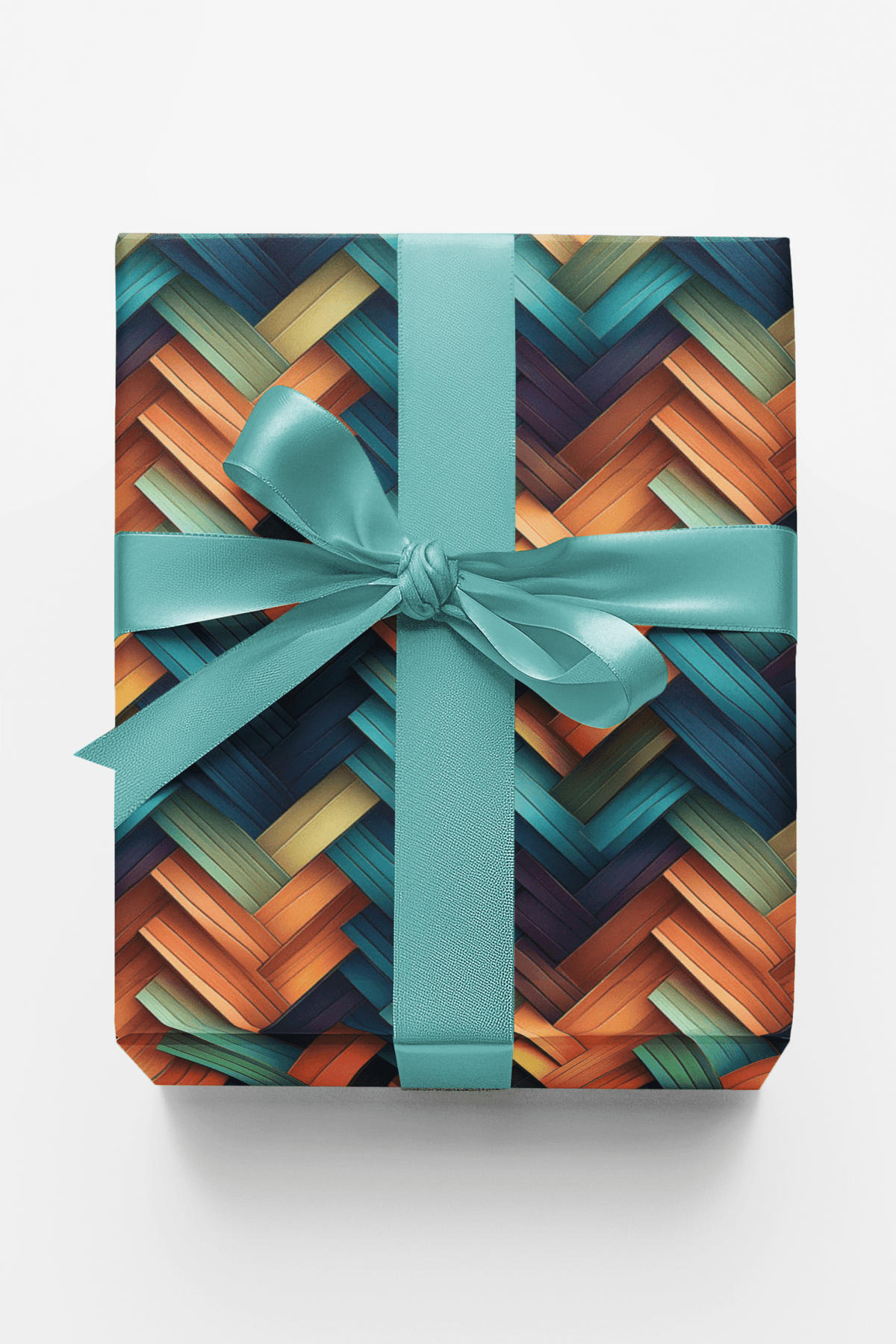 Prism Herringbone Wrapping Paper