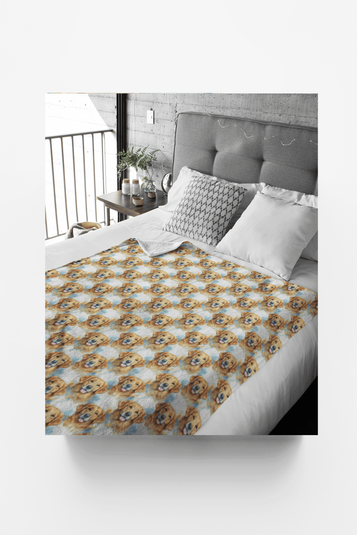 The Golden Standard Sherpa Blanket