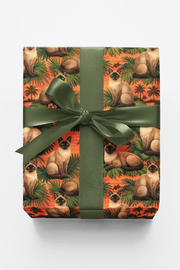 Tonkinese Tropics Wrapping Paper