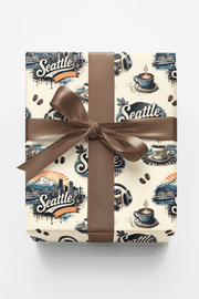 Seattle Rainier & Grunge Wrapping Paper