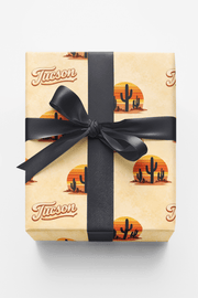 Tucson Desert Sunset Wrapping Paper