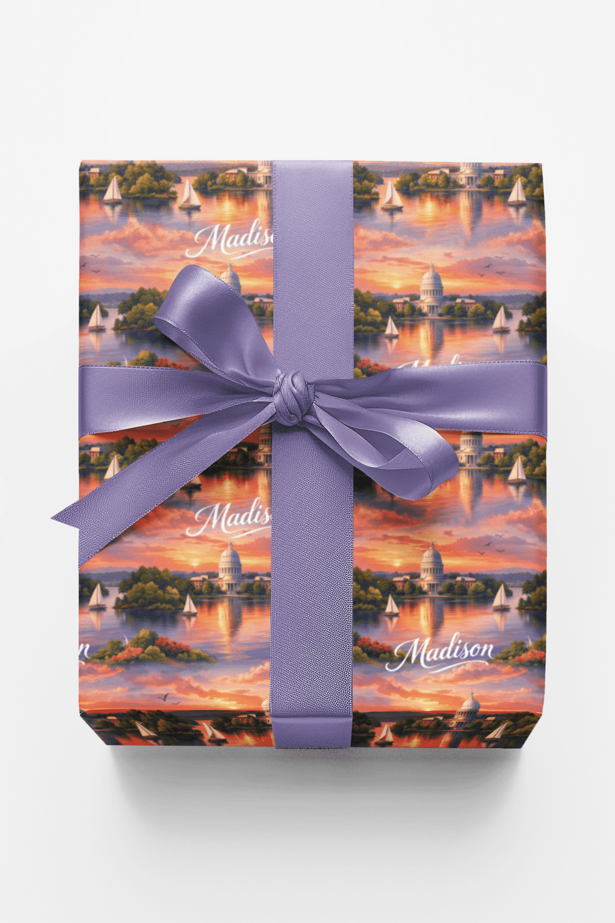 Madison Capitol Lakes Wrapping Paper