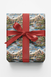 Saint Paul River City Classic Wrapping Paper