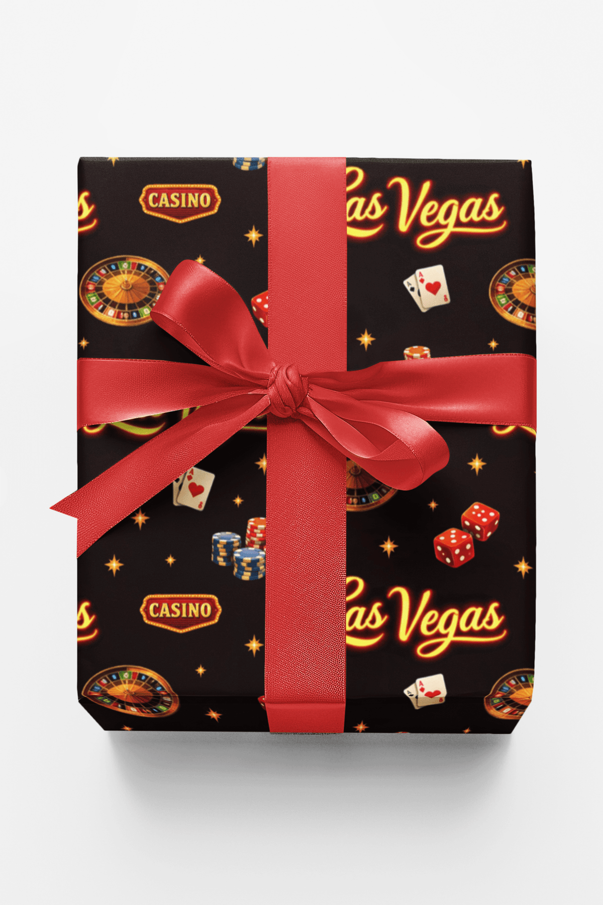 Las Vegas Vintage Neon Wrapping Paper
