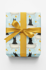 Rubber Ducky Giant Schnauzer Splash