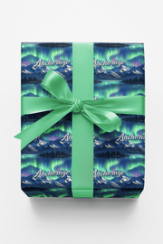 Anchorage Northern Lights Wrapping Paper