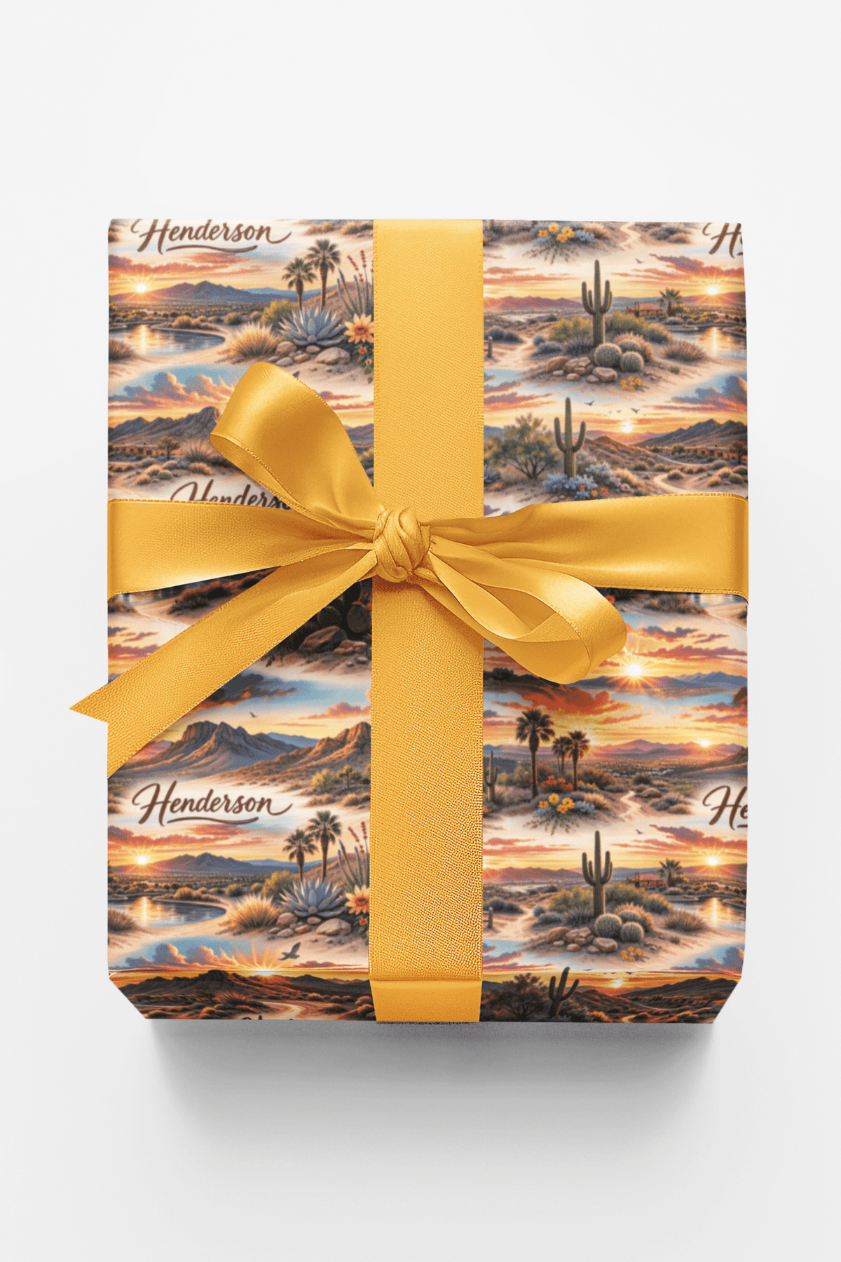 Henderson Desert Horizon Wrapping Paper