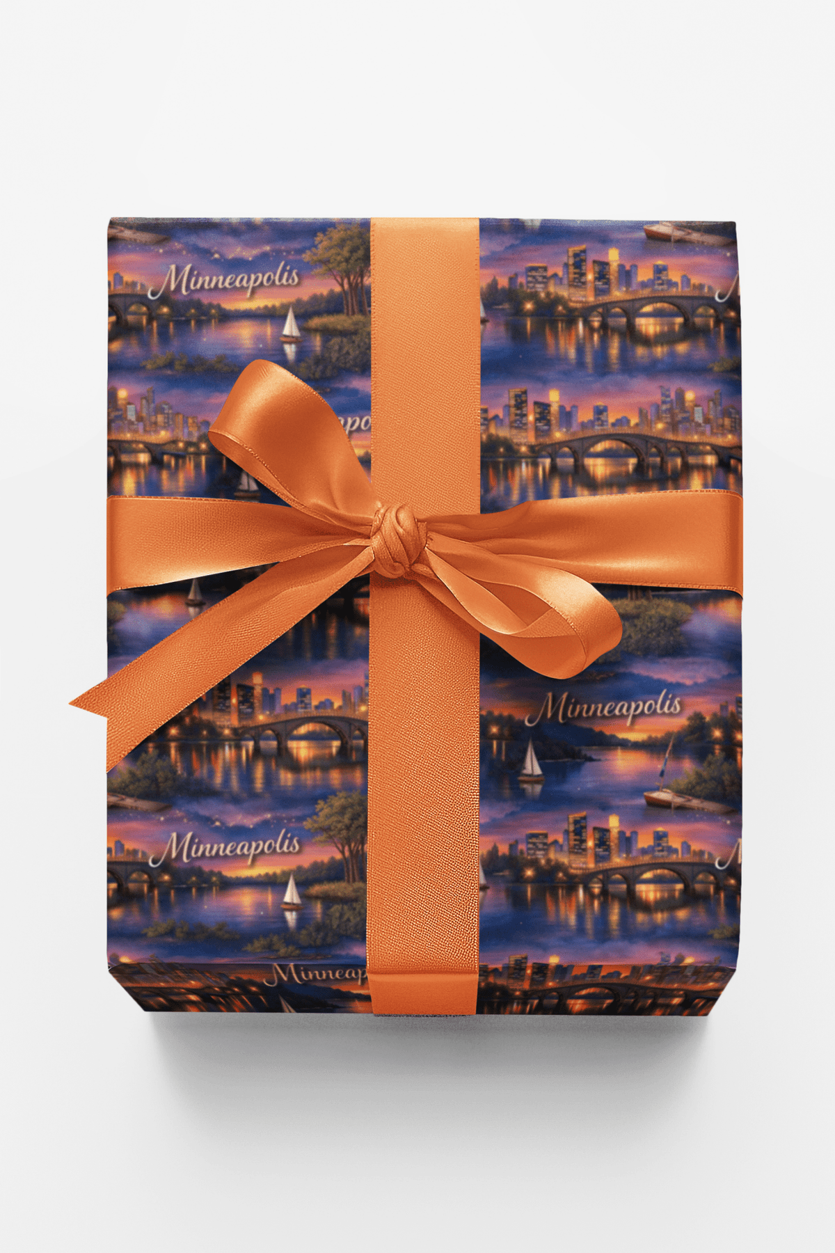 Minneapolis Lakes & Lights Wrapping Paper