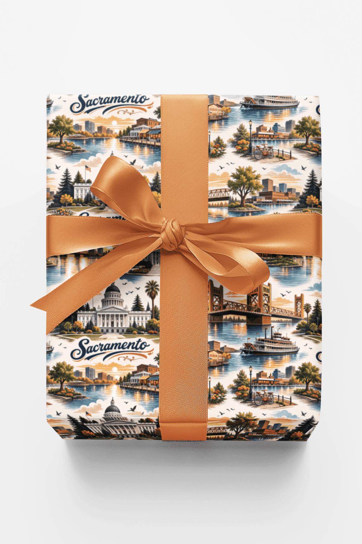 Sacramento Capitol Classic Wrapping Paper
