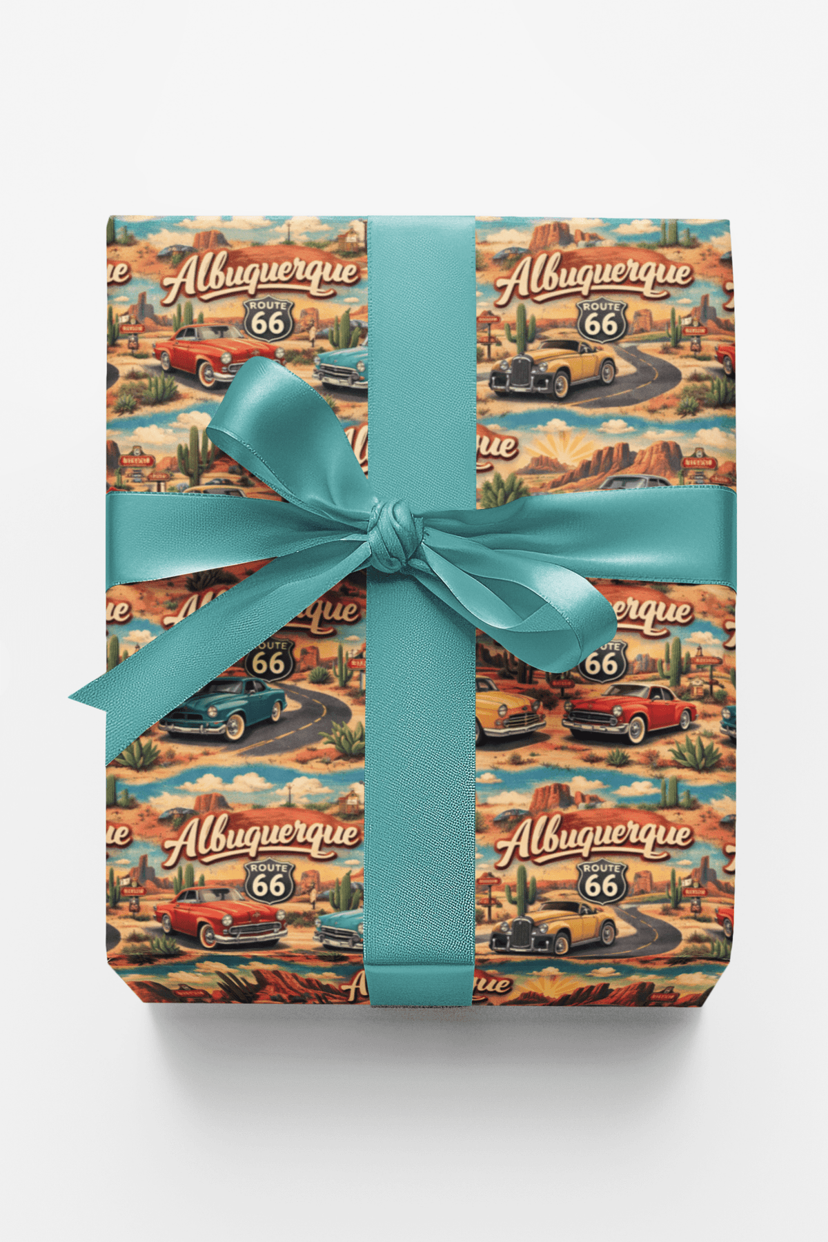 Albuquerque Old Route 66 Wrapping Paper