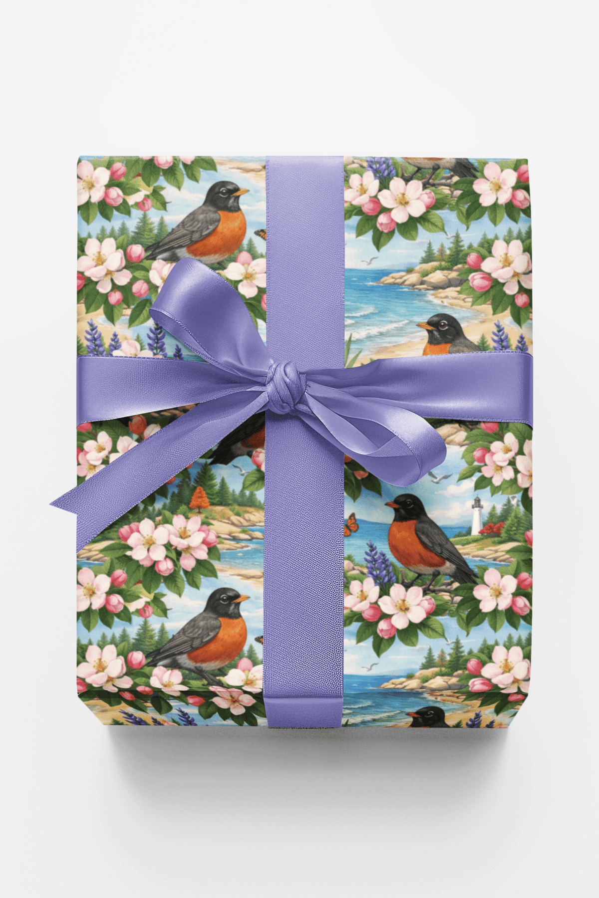 Michigan Flora & Fauna Wrapping Paper