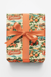Orlando Citrus & Sunshine Wrapping Paper