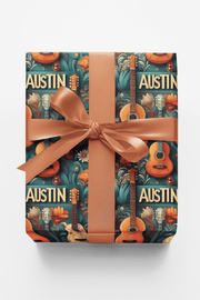 Austin – Retro Indie Revival Wrapping Paper