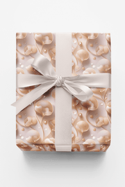Champagne Ginkgo Wrapping Paper