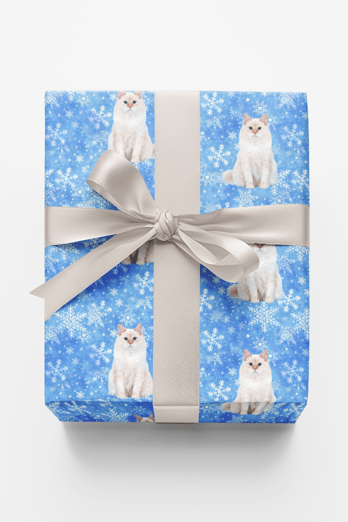 Siberian Snowfall Wrapping Paper