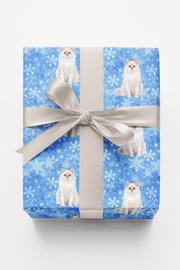 Siberian Snowfall Wrapping Paper