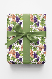 Vizsla Vineyard Wrapping Paper