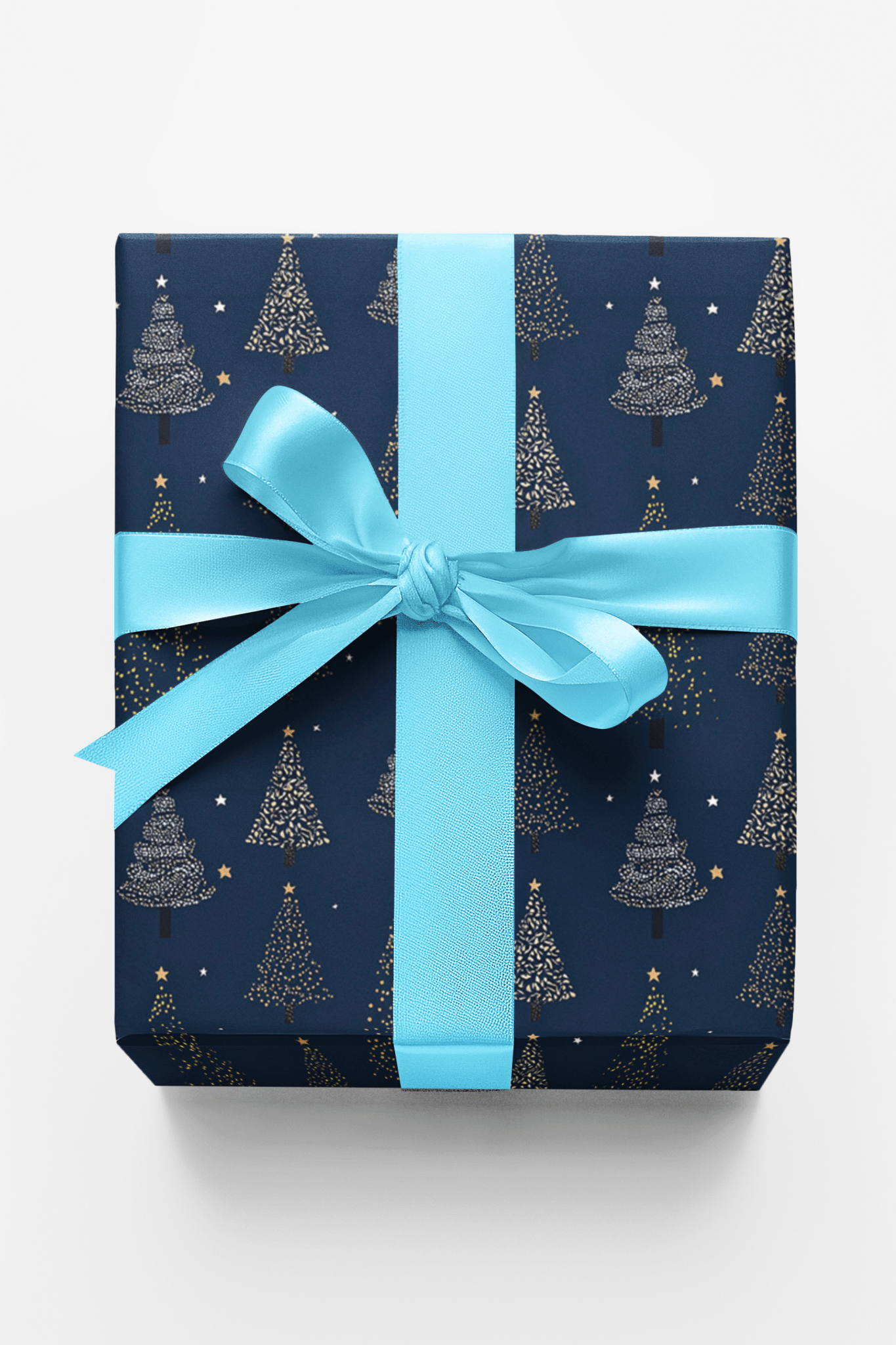 Night Christmas Trees