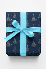 Night Christmas Trees