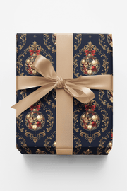 Ornament Palace Damask Wrapping Paper
