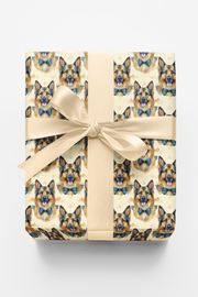 Wedding-ready German Shepherd