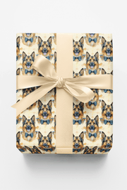 Wedding-ready German Shepherd