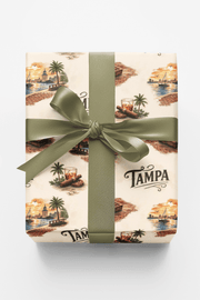 Tampa Historic Ybor Nights Wrapping Paper
