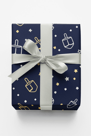 Dreidel Dots Wrapping Paper