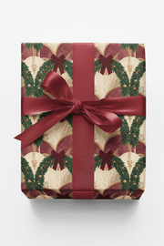 Emerald Palace Garland Wrapping Paper